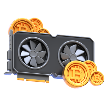 Vga Mining  3D Icon