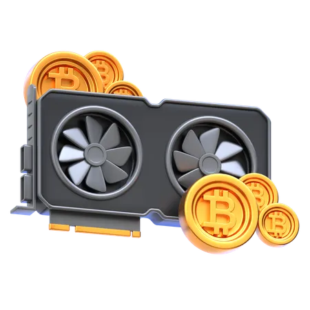 Vga Mining  3D Icon