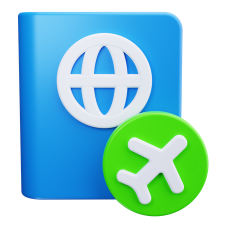 Viagem  3D Icon