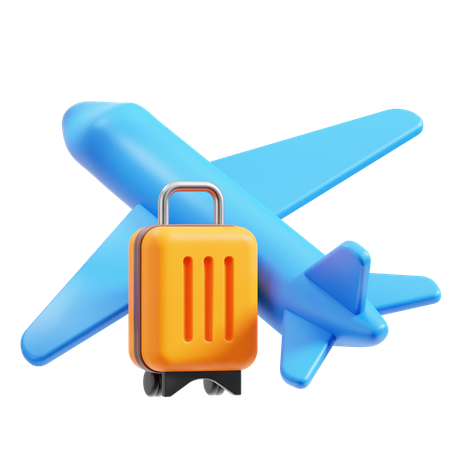 Viajar  3D Icon