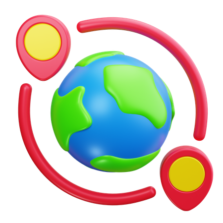 Viajar  3D Icon