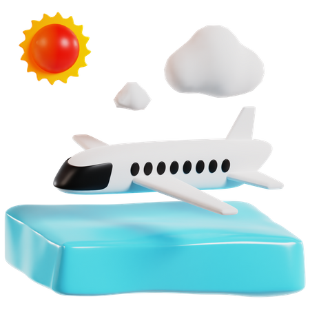 Viajar  3D Icon