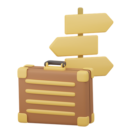 Viajar  3D Icon