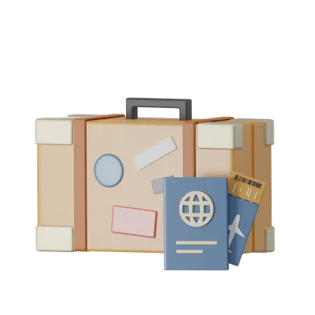 Viajar  3D Icon