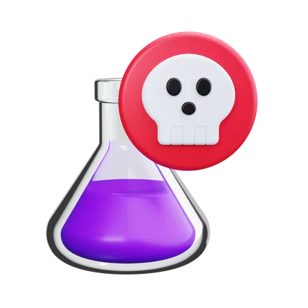 Vial Poison  3D Icon