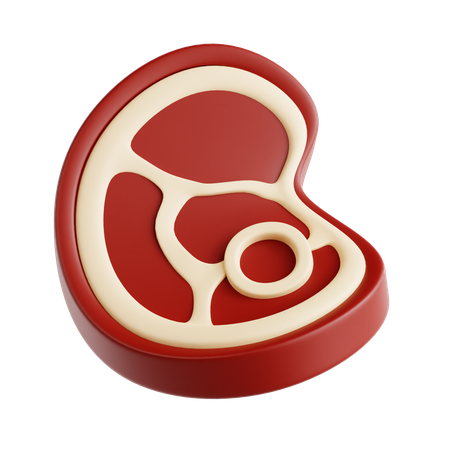 Viande  3D Icon