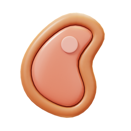 Viande  3D Icon