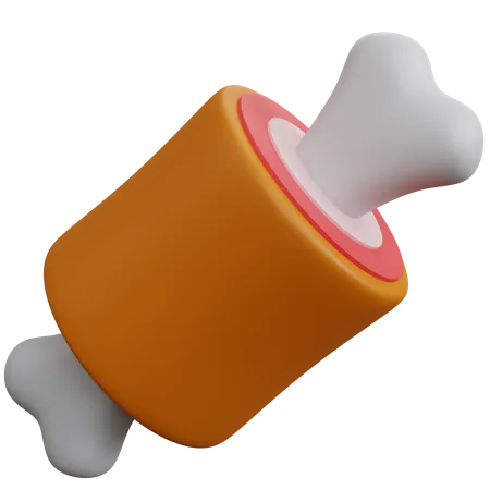 Viande grillée  3D Icon