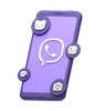 Viber en el teléfono inteligente