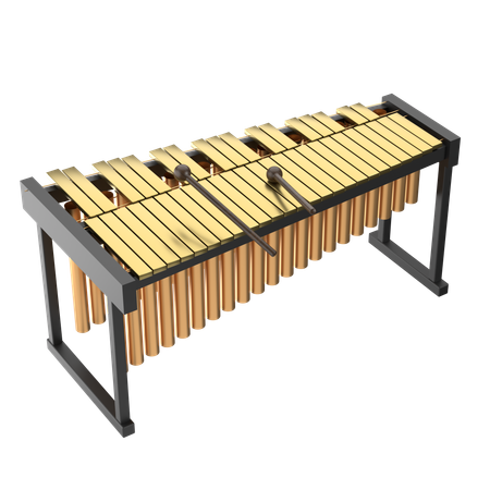 Vibráfono  3D Icon