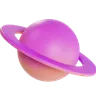 Vibrant Planetary Shapes
