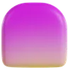 Vibrant Purple Shape