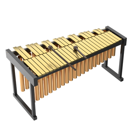 Vibraphone  3D Icon