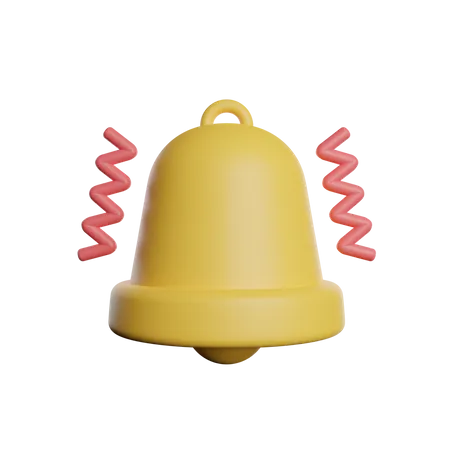 Vibrate Bell  3D Icon