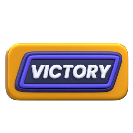 Victory  3D Icon