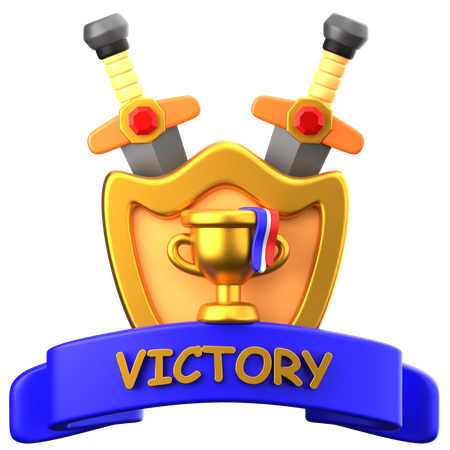 Victory Award  3D Icon