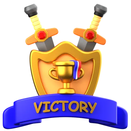 Victory Award  3D Icon