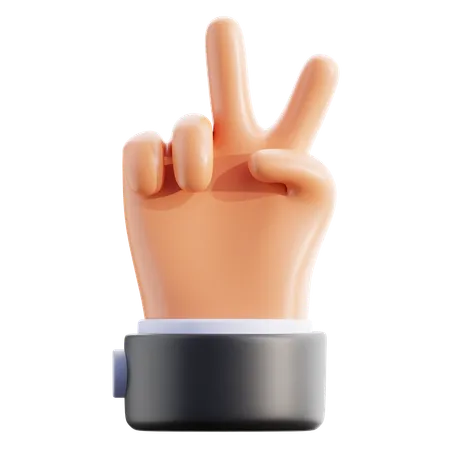 Hand Gesture 3 D Icon 3D Icon