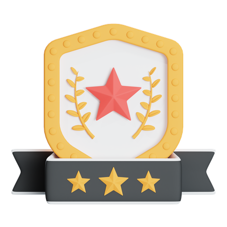 Victory Shield  3D Icon