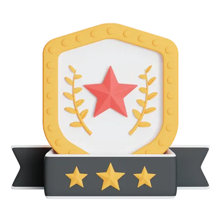 Victory Shield  3D Icon