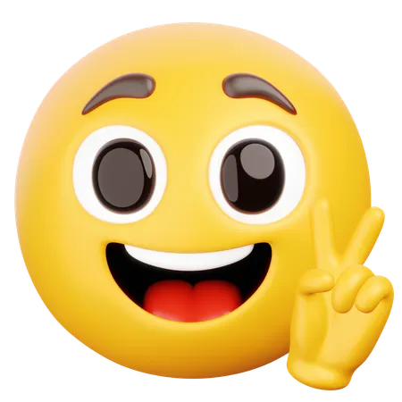 Victory Vibes  3D Icon