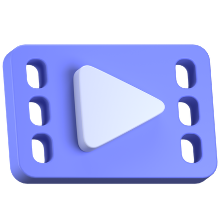 Video  3D Icon