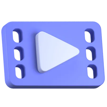 Video  3D Icon