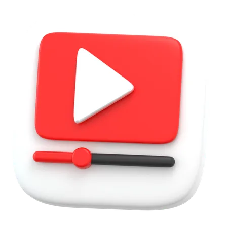 Video  3D Icon