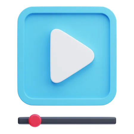 Video  3D Icon