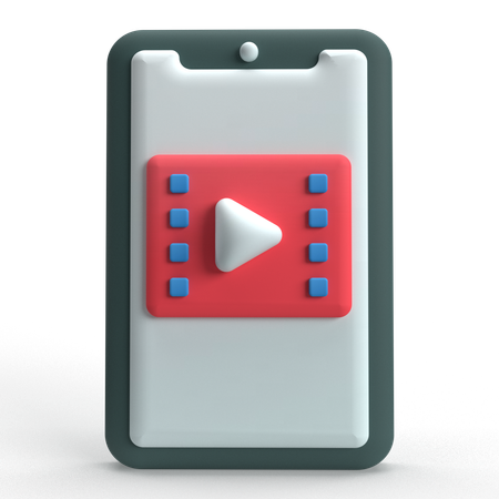 Video  3D Icon
