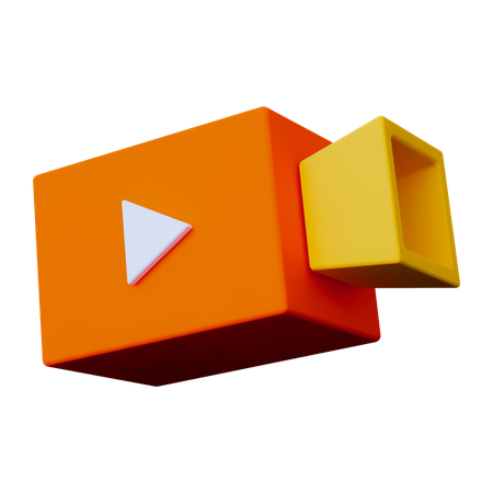 Video  3D Icon