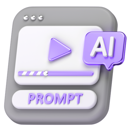 Video  3D Icon