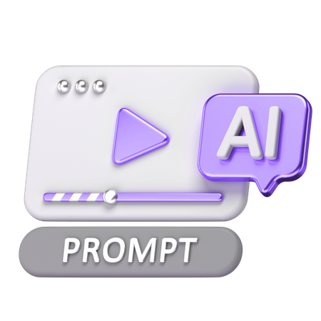 Video  3D Icon