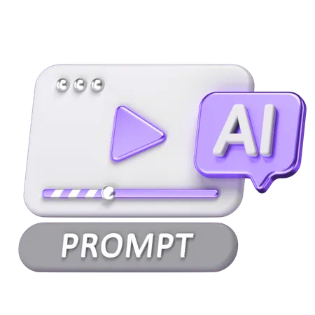 Video  3D Icon