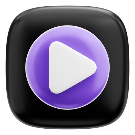 Video  3D Icon