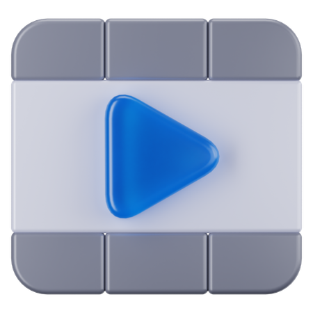 Video  3D Icon