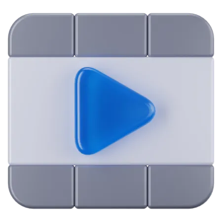 Video  3D Icon