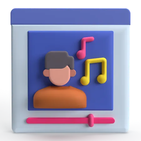 Video  3D Icon