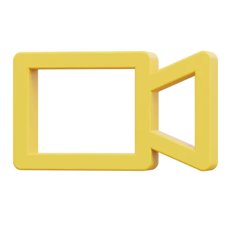 Video  3D Icon