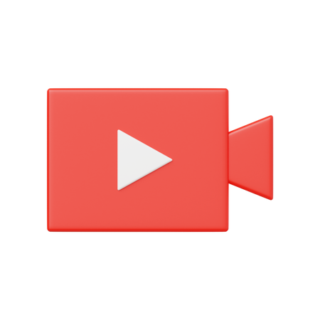 Video  3D Icon