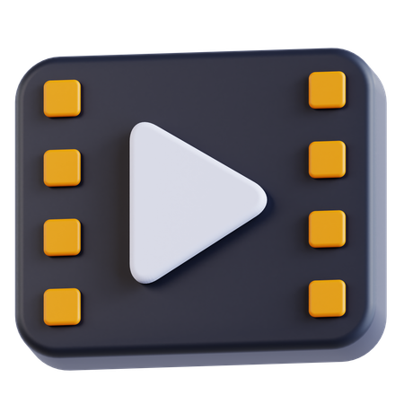 Video  3D Icon