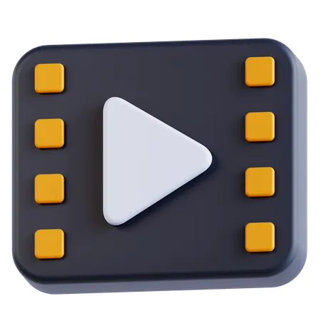 Video  3D Icon