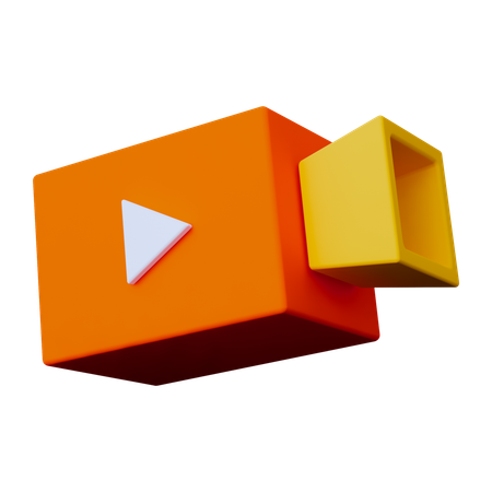 Video  3D Icon