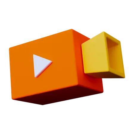 Video  3D Icon