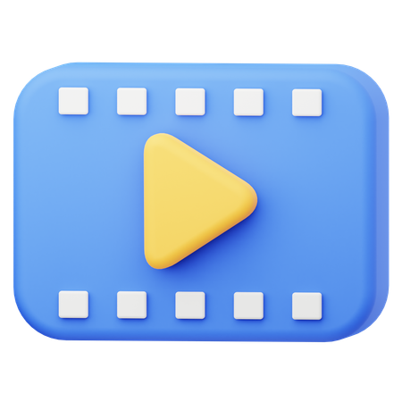 Video  3D Icon