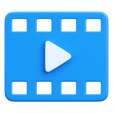 Video  3D Icon