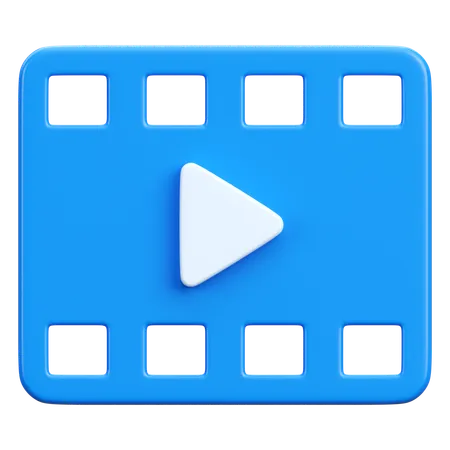 Video  3D Icon