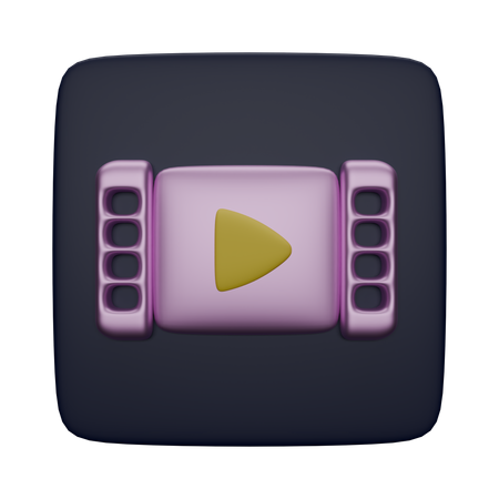 Video  3D Icon