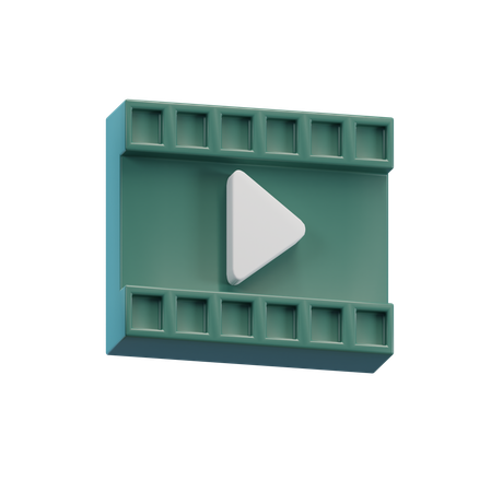 Video  3D Icon