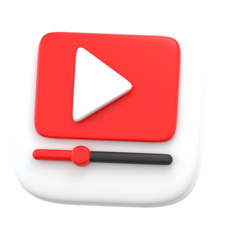 Video  3D Icon